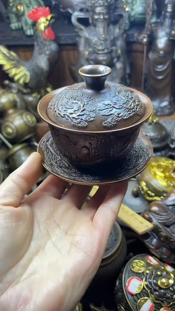 闪购链接，点击下单，有运费险，铜摆件