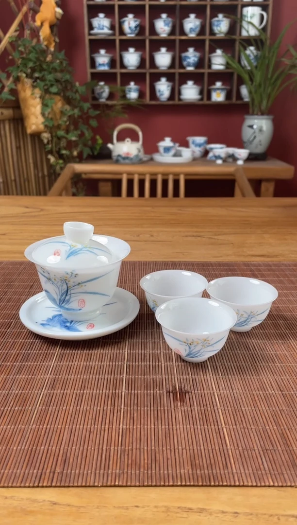 杯子盖碗/杯群芳斋闪购链接（以闪拍图片为准）