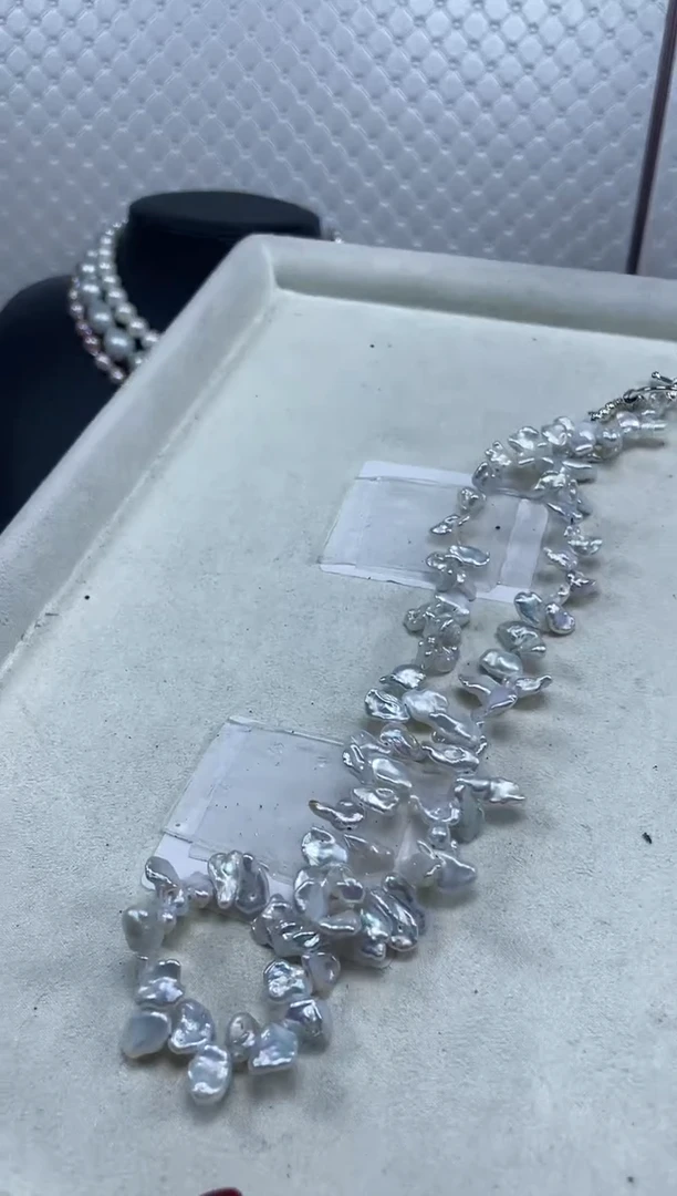 【闪购商品】淡水珍珠项链未镶嵌【纯恬珍珠】