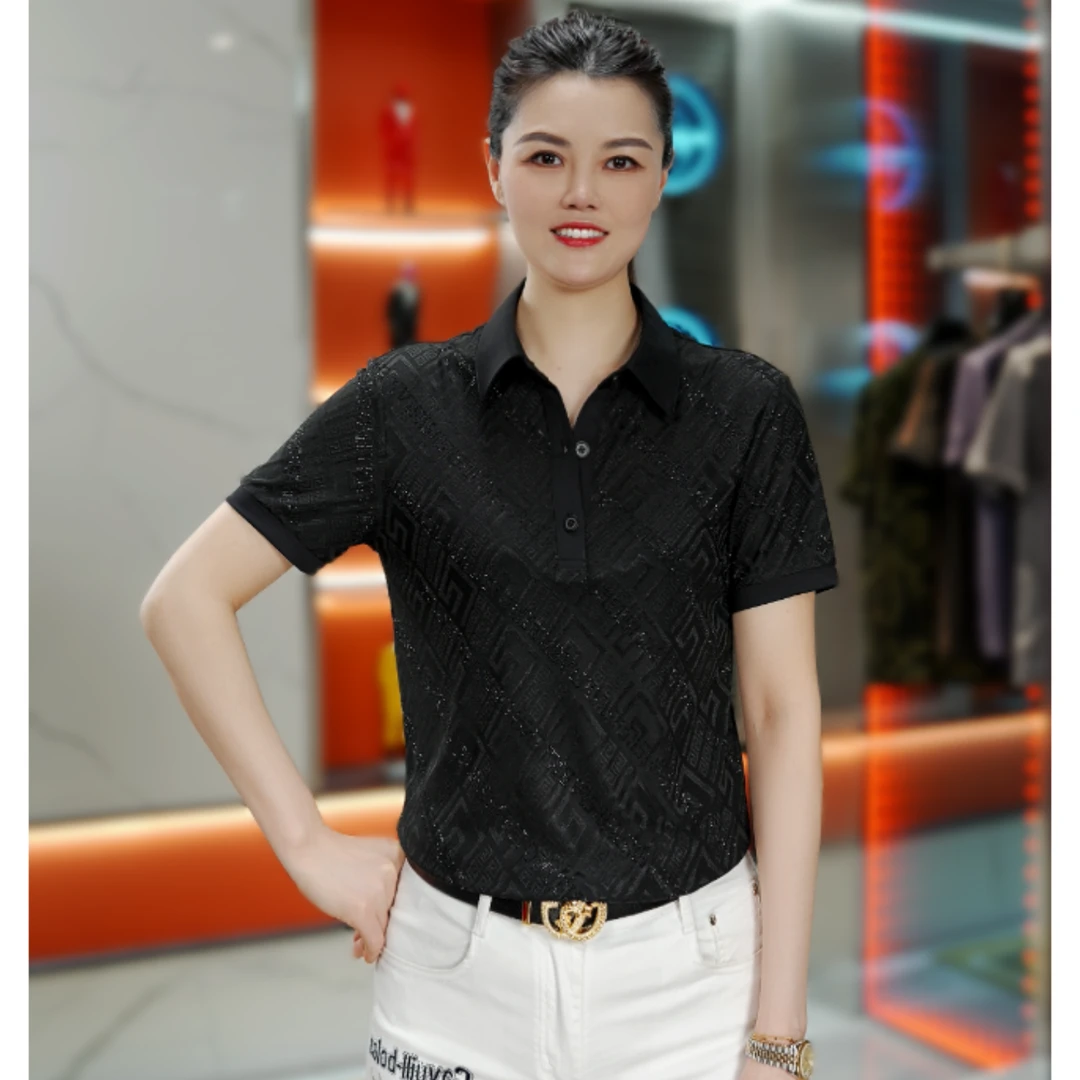 2025夏季新款男士欧货时尚潮流免熨烫修身百搭高品质翻领 Polo衫