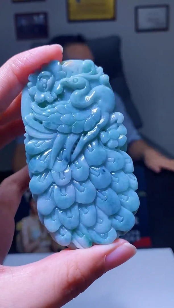 翡翠未镶嵌颈饰M-@@HZZR72323