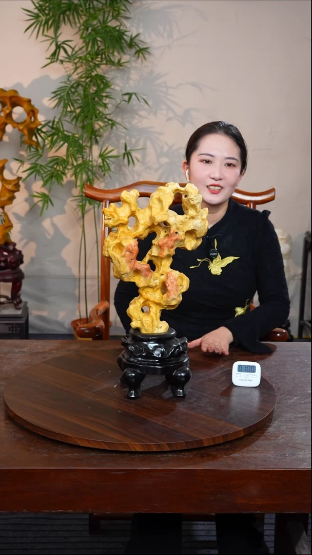 石材精美太湖石家居摆件