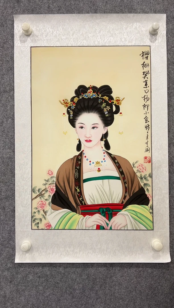 国画李纲-2.7平尺-国画作品