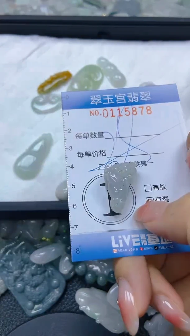 翡翠未镶嵌颈饰闪购0115878