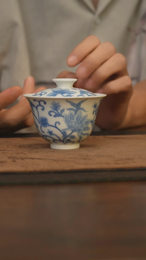瓷片柴窑青花破价福利