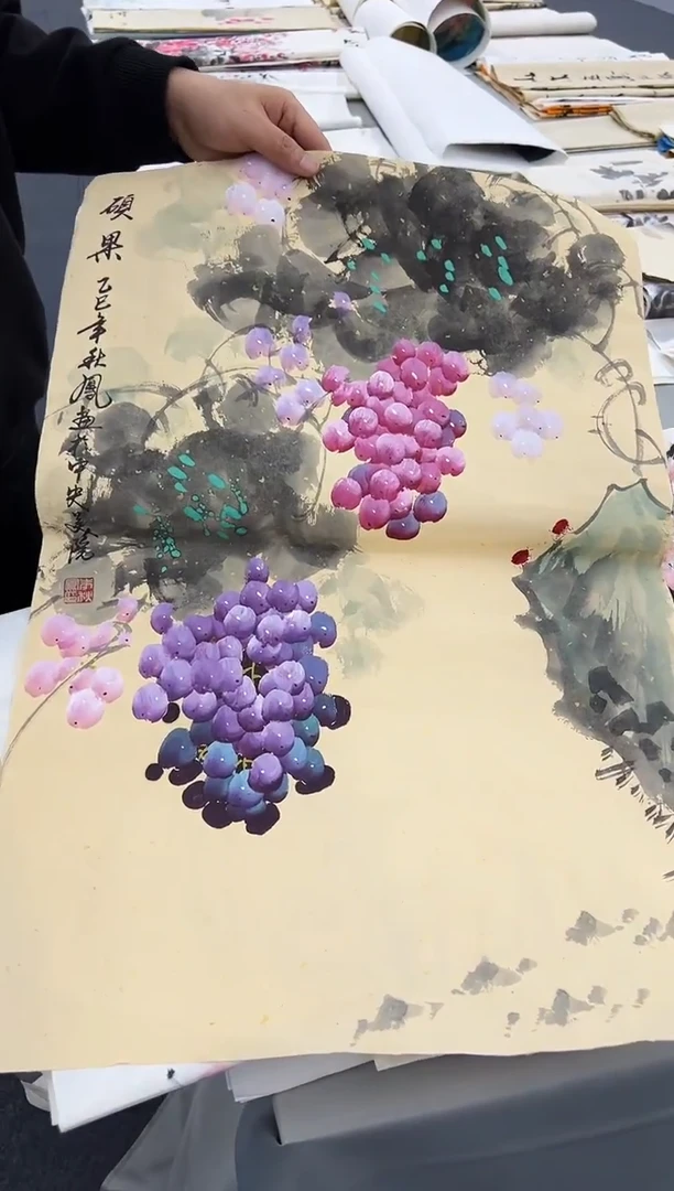 国画纯手绘作品欣赏