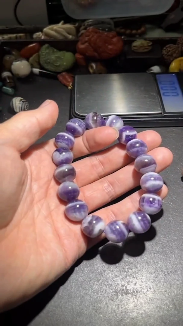 未镶嵌手串紫晶pz1225-42