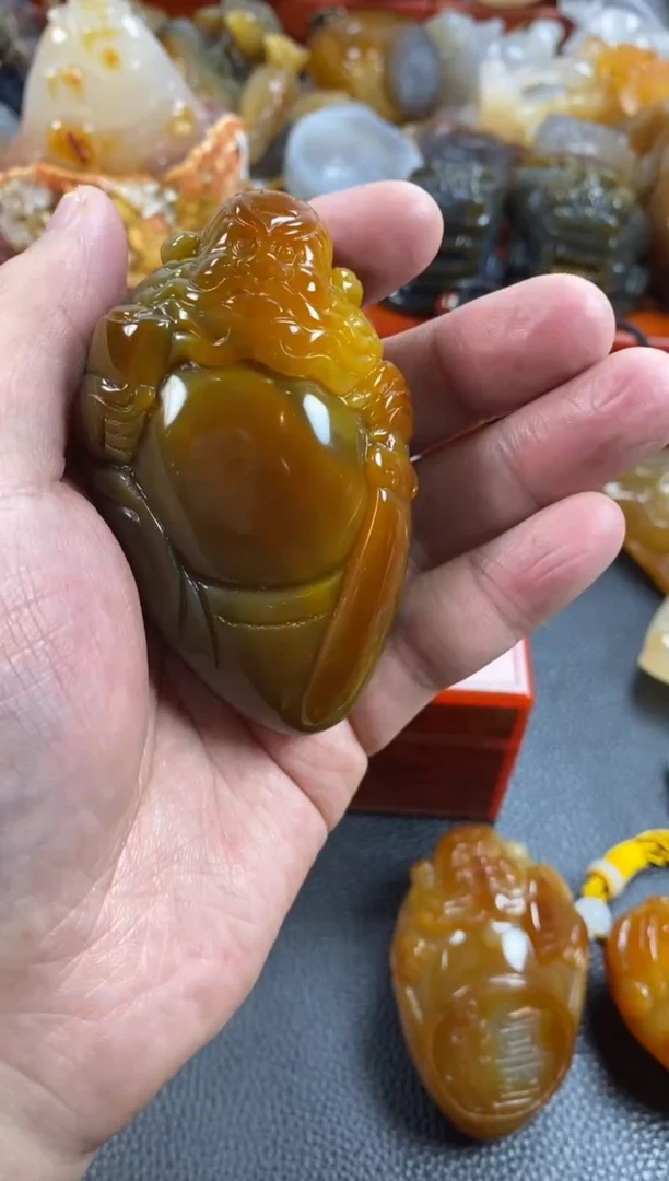 【闪购商品】玛瑙/玉髓手把1未镶嵌1