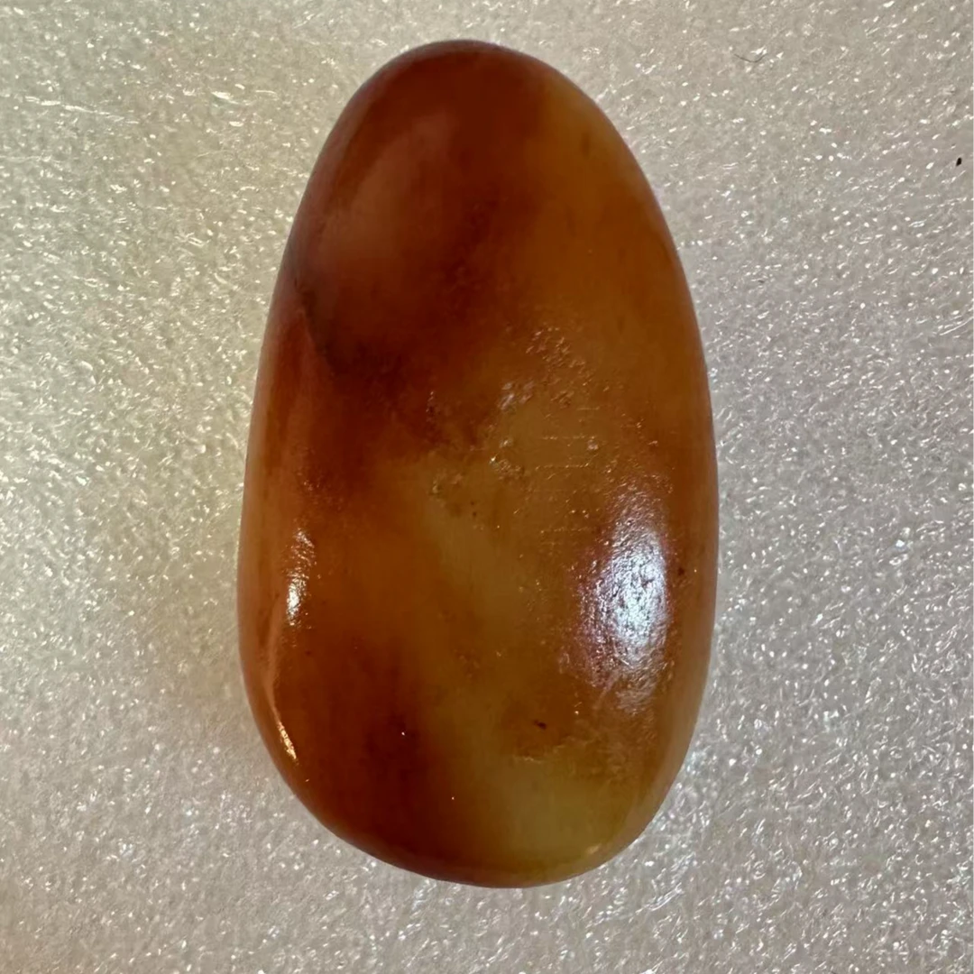 和田玉小小手把件