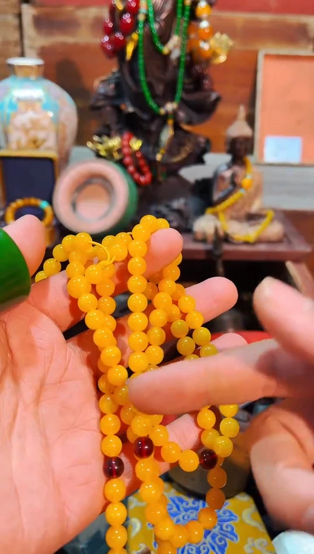 【闪购商品】琥珀颈饰未镶嵌硕弟弟精品精选链接14