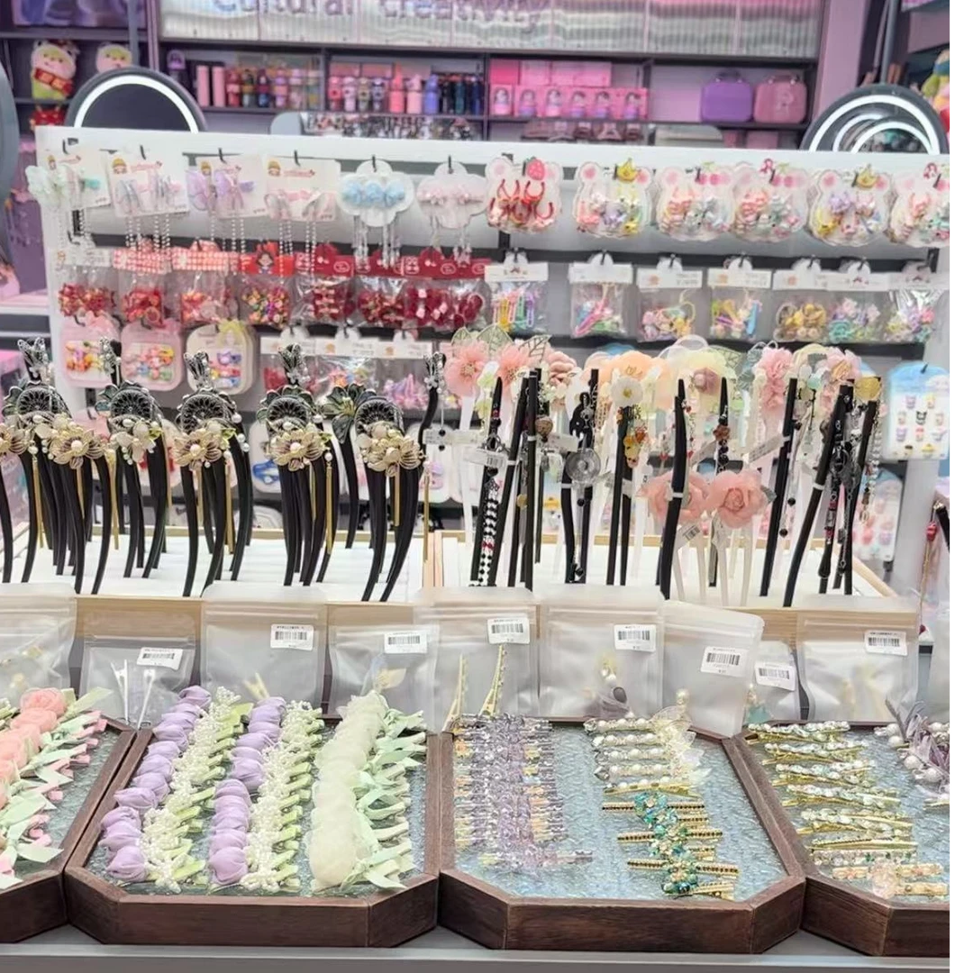 饰品   头饰  耳饰儿童气质时尚可爱百搭发饰简约ins儿童气质时尚