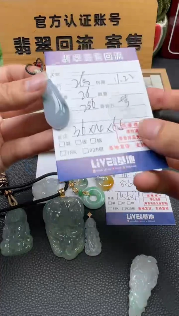 颈饰未镶嵌翡翠10151061