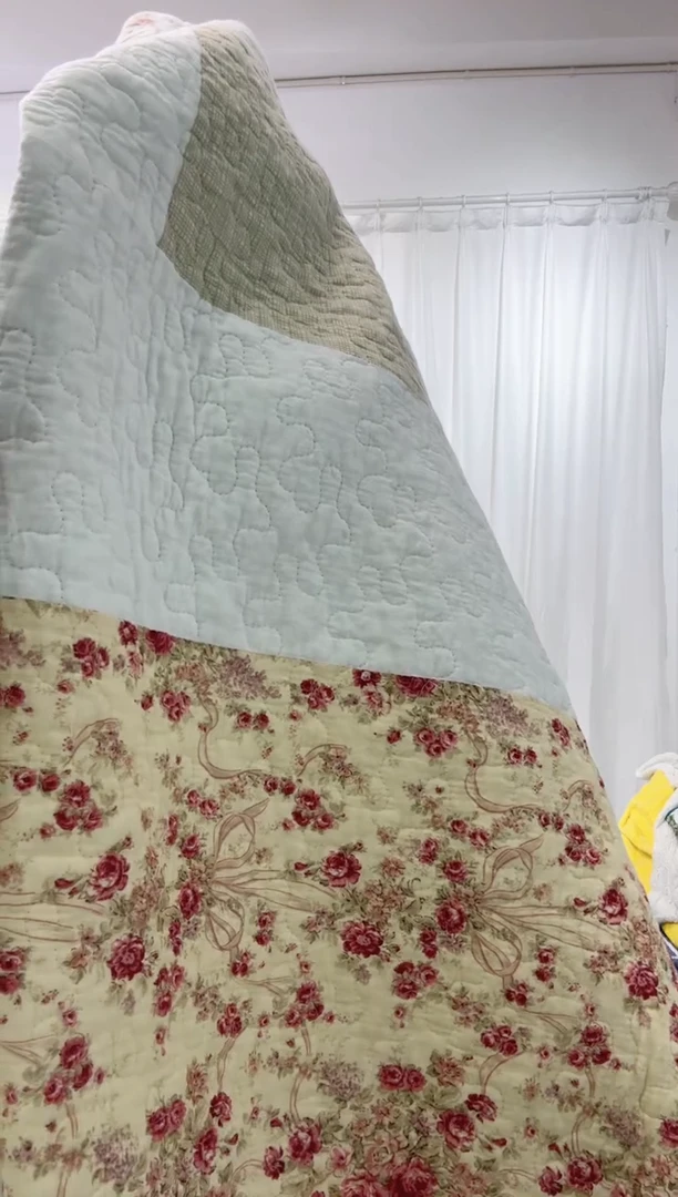 棉230*250纯棉床盖174号微瑕