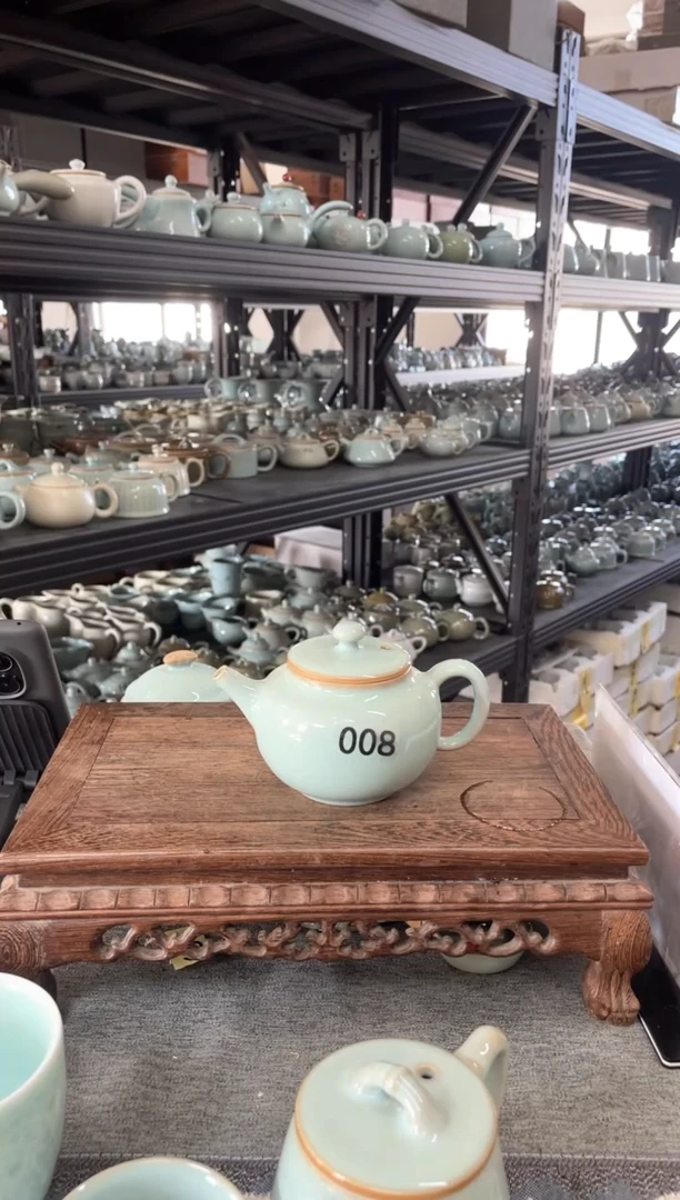 【闪购商品】其他天青 仿古壶 汝意堂
