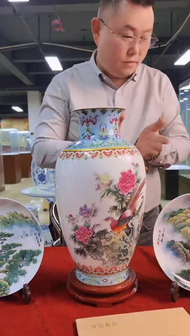 摆件陶瓷景德镇流水159