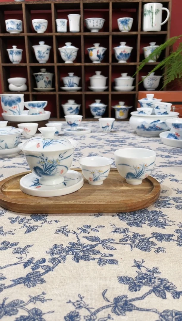 【闪购商品】盖碗/杯群芳斋闪购链接（以闪拍图片为准）