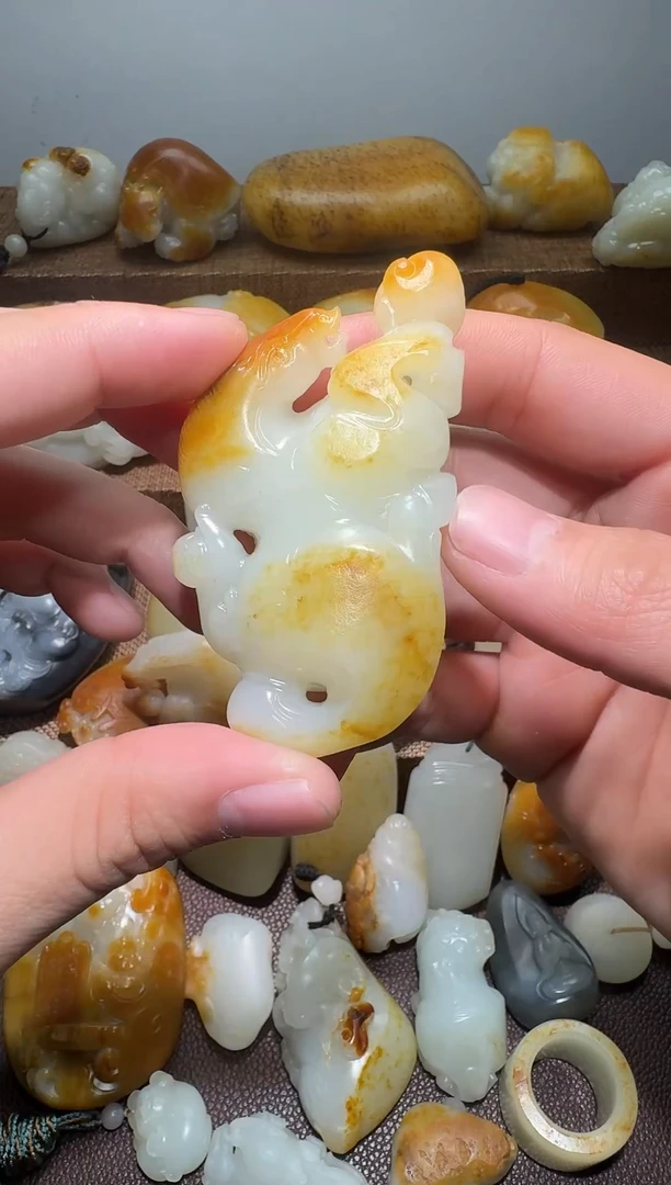 未镶嵌和田玉把件和田玉