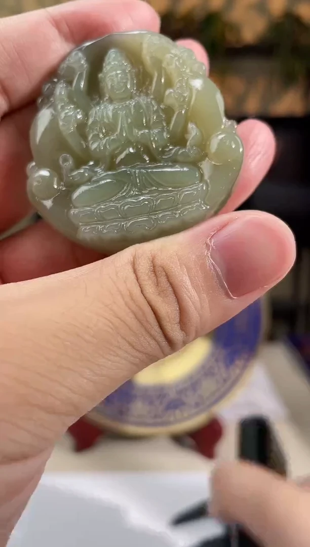 和田玉未镶嵌吊坠(不含链)多样性发货拍一发一