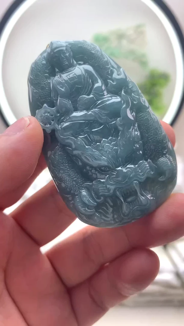 颈饰未镶嵌翡翠文殊