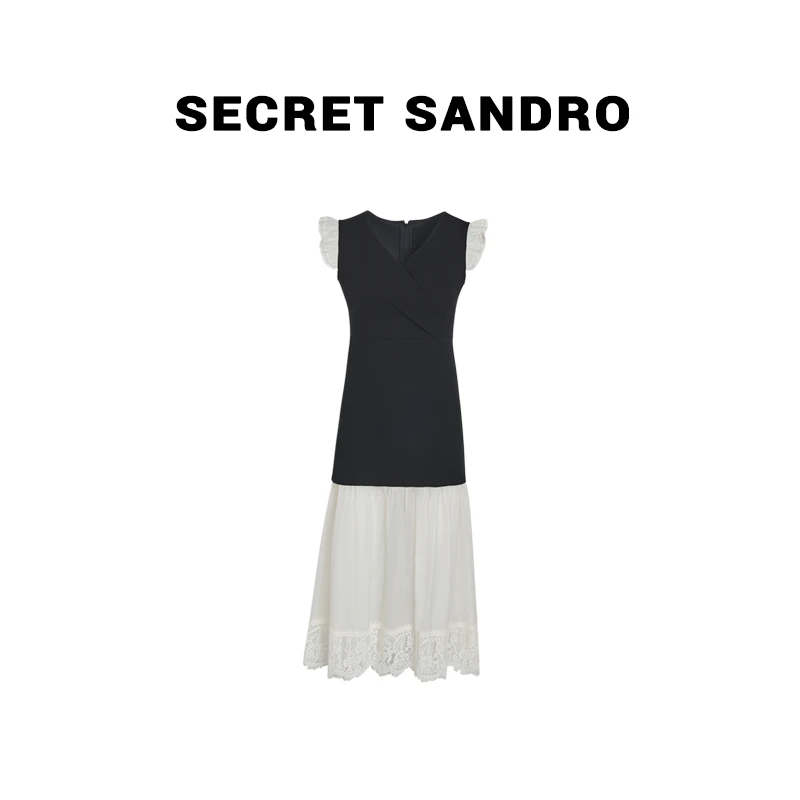 【黑天鹅】【Secret Sandro】鸥小柒 连衣裙 L55221093Q
