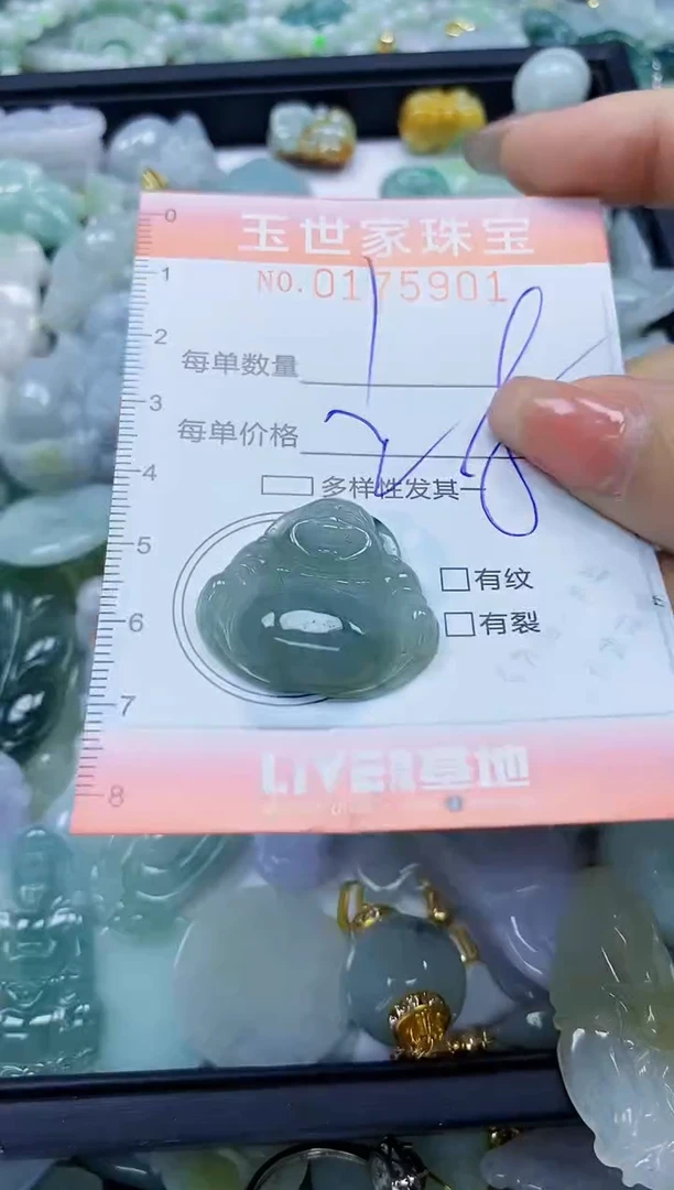 【闪购商品】翡翠颈饰未镶嵌闪购商品00175901