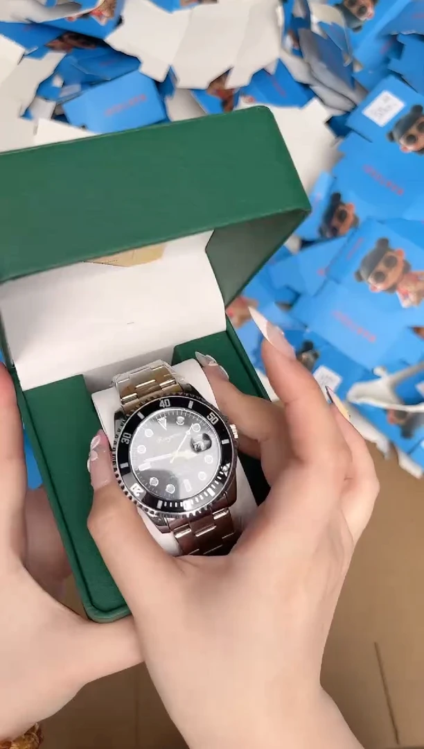 钢石英机芯-光能机芯锻造碳水鬼黑