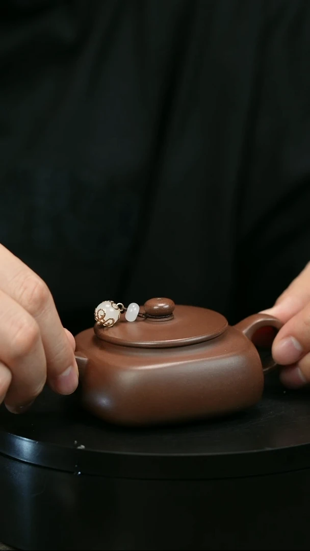 茶壶紫砂爬****叨H2103赵信军光素天圆四方