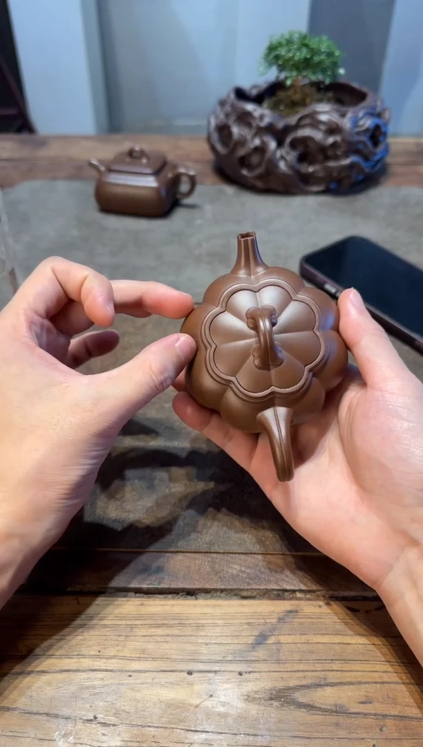 茶壶紫砂钓*繁花 2.0 紫砂壶