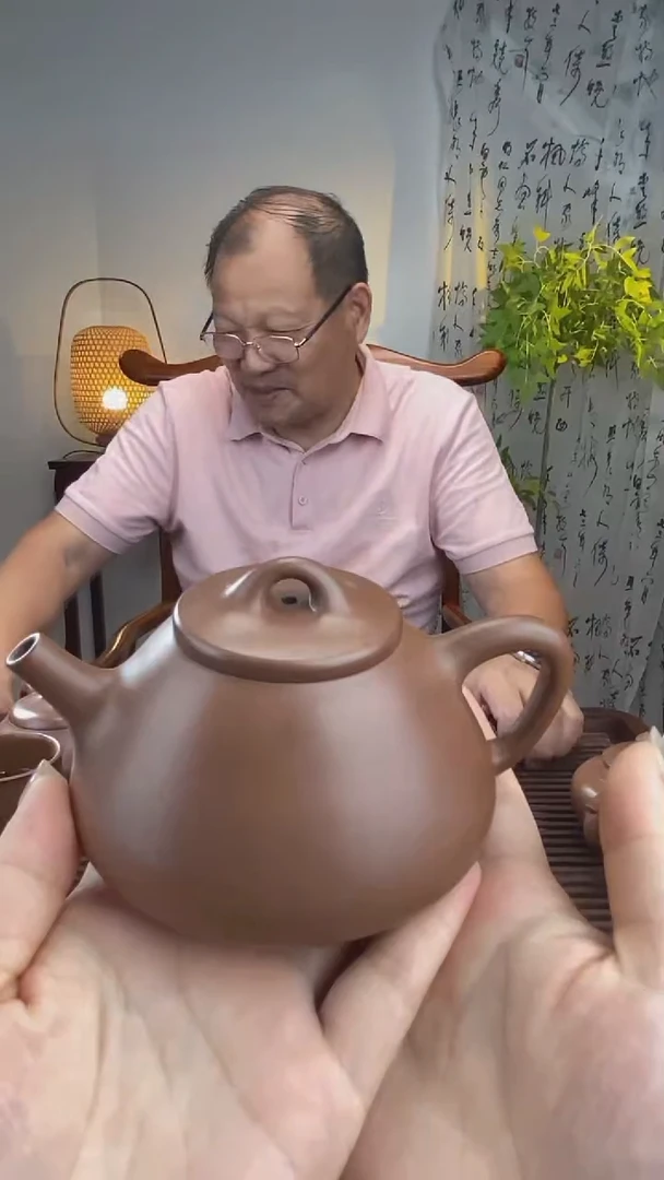茶壶紫砂一厂老料 子冶石瓢