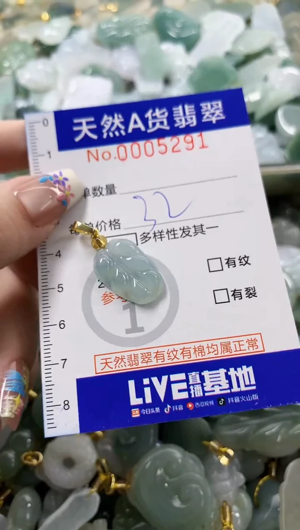 颈饰未镶嵌翡翠天然A货翡翠