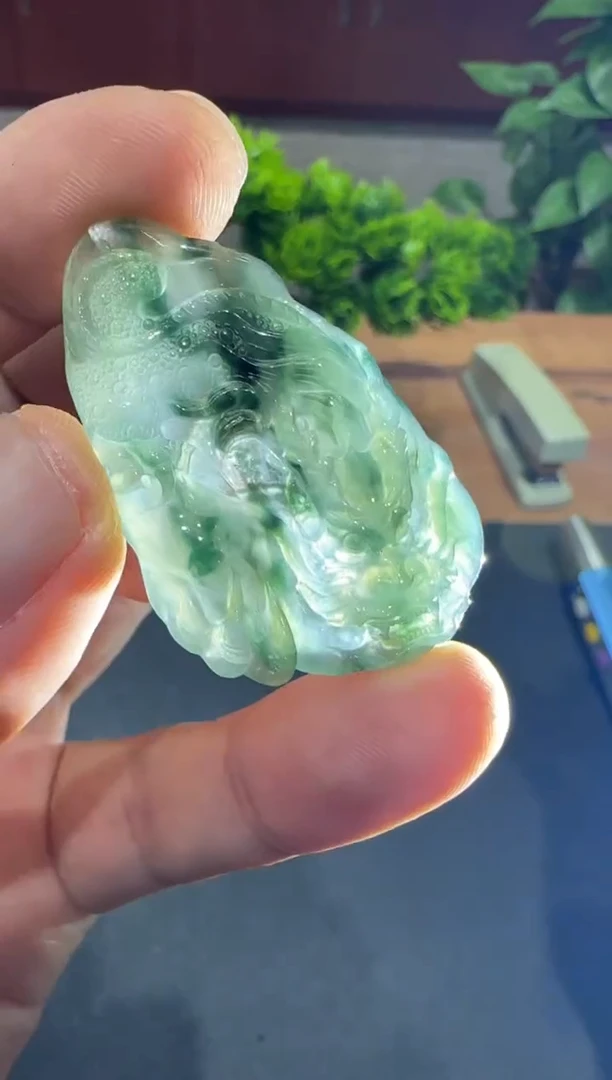 未镶嵌挂件翡翠A货翡翠多样性孤品