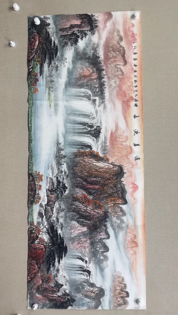 国画180*68 李金华李金华李金华李金华李金华