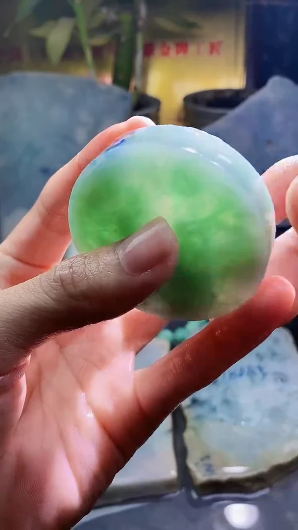 未镶嵌挂件翡翠小雨79