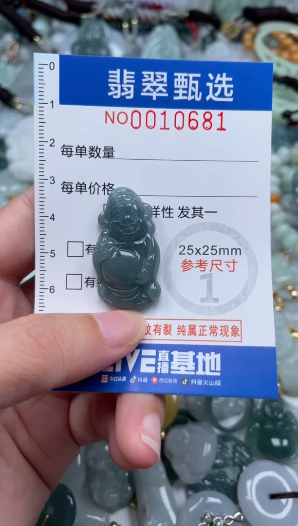 颈饰未镶嵌翡翠10681