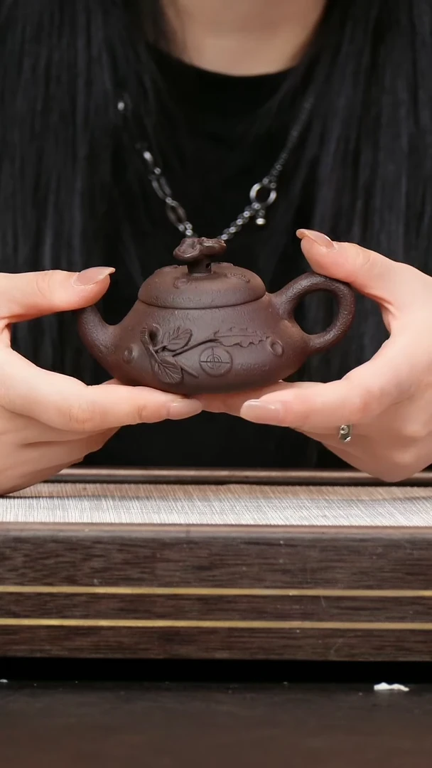 茶壶紫砂深井紫泥   供春  福利