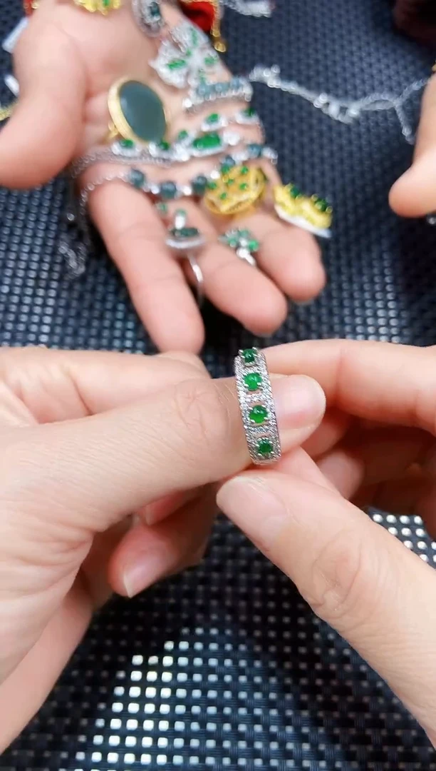【闪购商品】翡翠戒指未镶嵌111111111