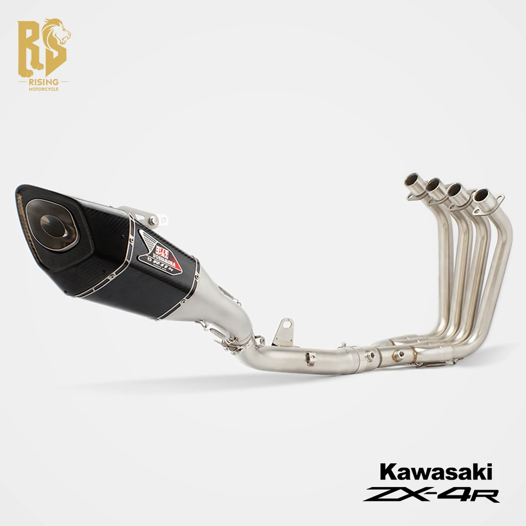 RS川崎ZX-4R/RR全段排气管侧出吉村主宰者碳纤尾嘴性能街道动力