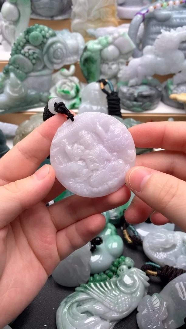 吊坠(不含链)未镶嵌翡翠1