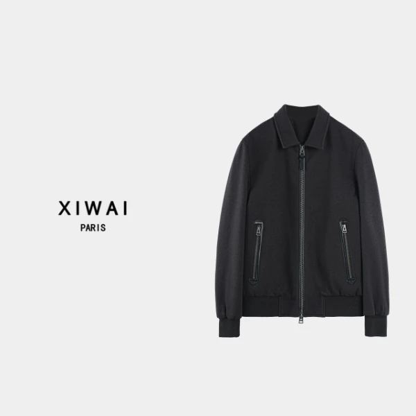 高级男装 秋冬新品24s休闲男羽绒服外套简约男款运动百搭 9968