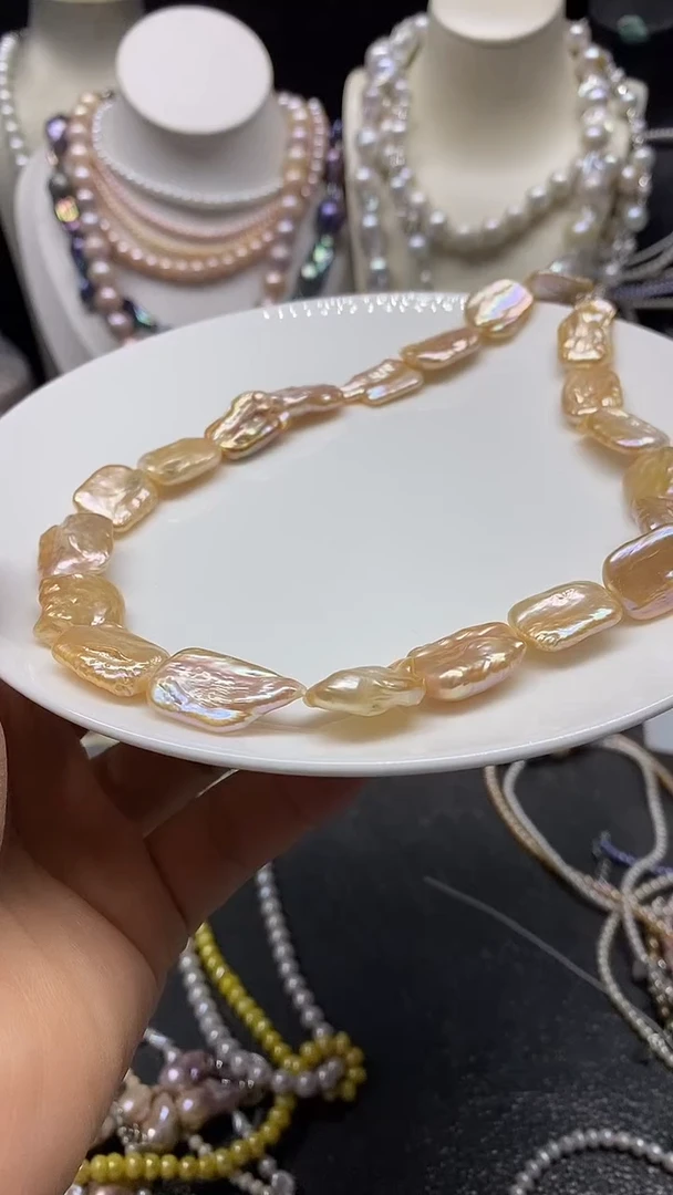 颈饰未镶嵌淡水珍珠多人