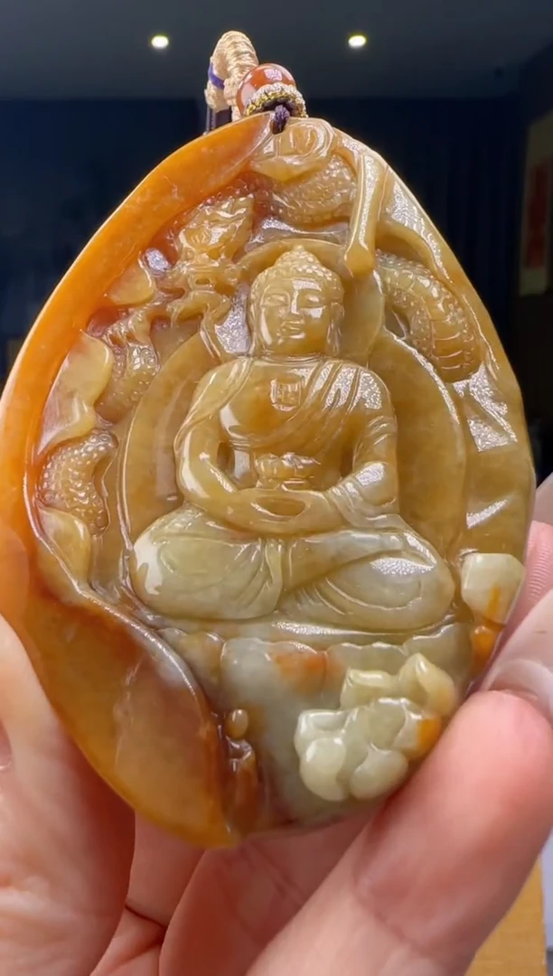 翡翠未镶嵌颈饰YJ@@960Q3J17333