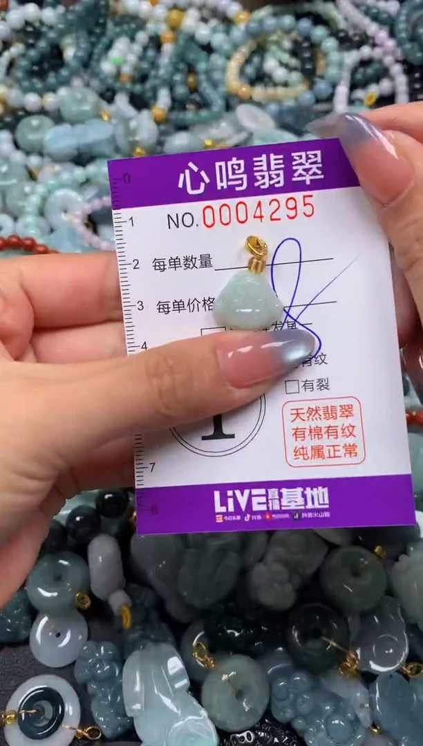 颈饰未镶嵌翡翠闪购004295