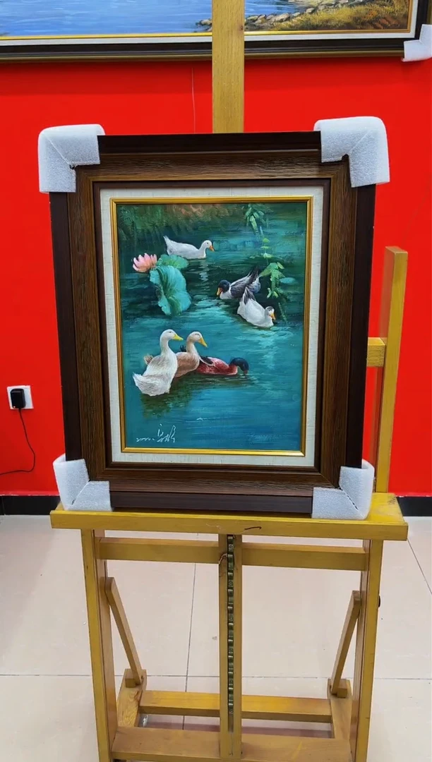 【闪购商品】绘画23梁静-油画-绘画-1平尺