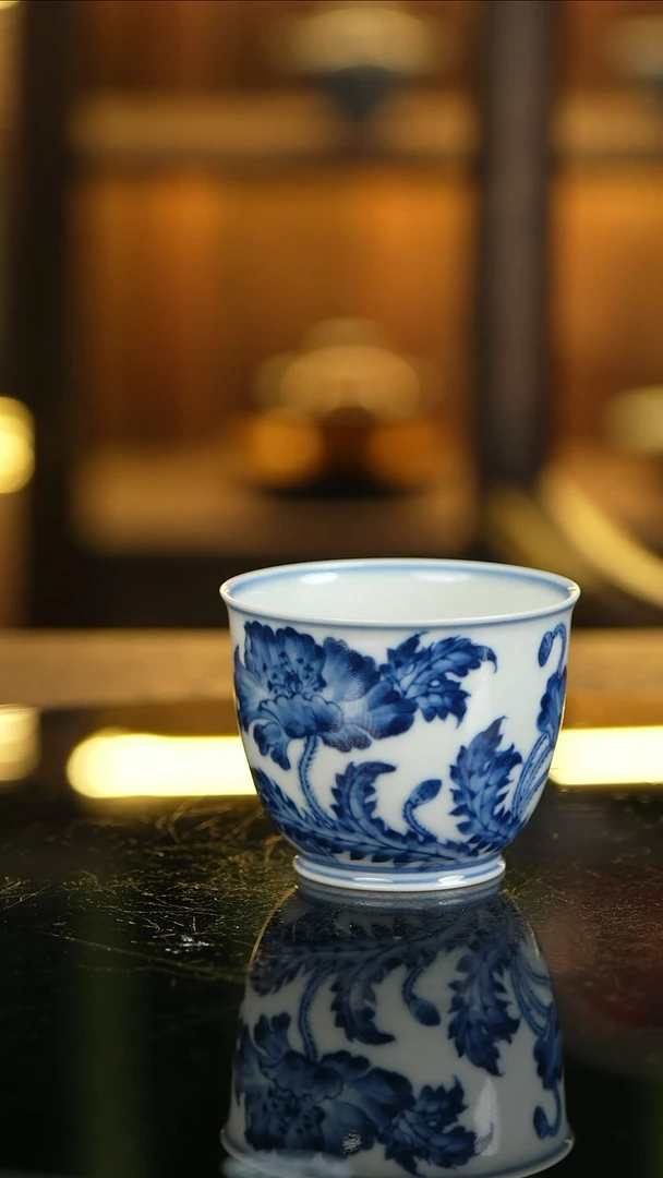 景德镇手工手绘杯