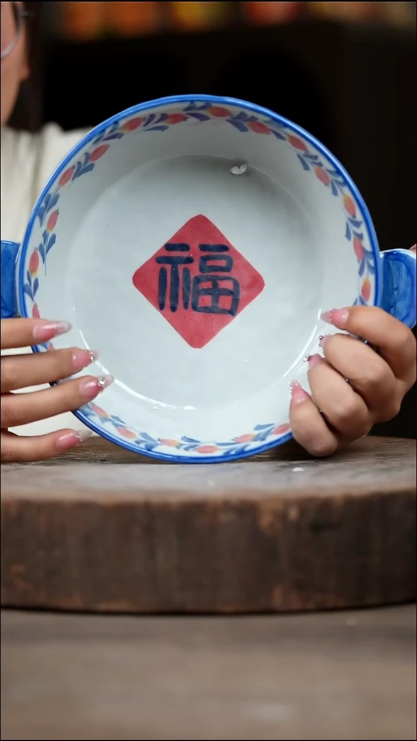 瓷片景德镇高温釉下彩（食品级）