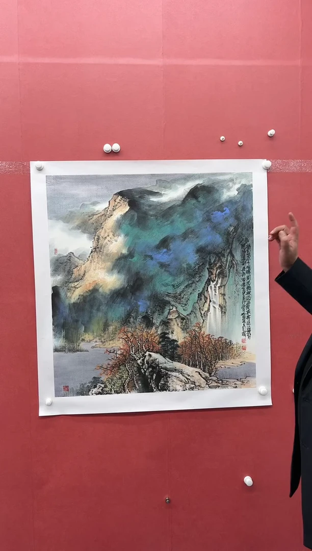 【闪购商品】绘画闫辉-8平尺-山水-纸片