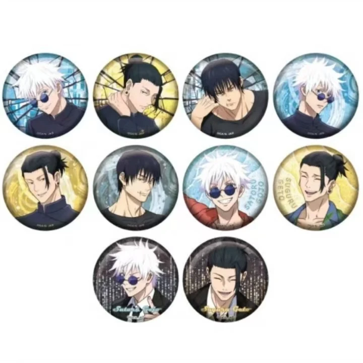 咒术回战坐姿风徽章/坐姿吧唧