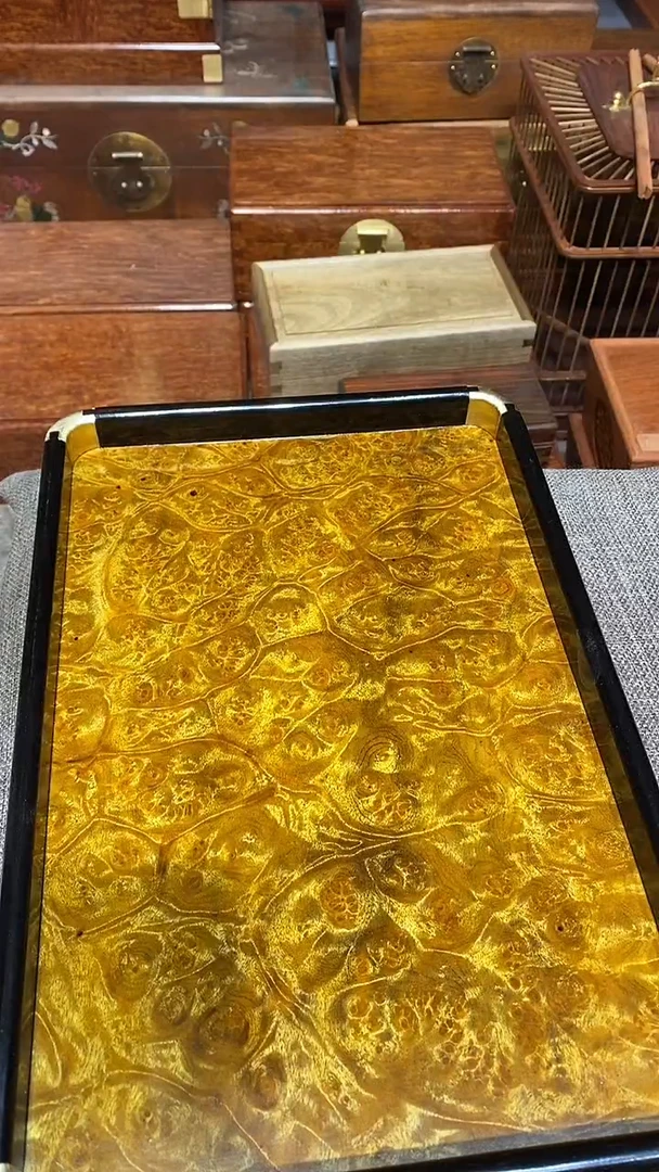 【闪购商品】香樟木木艺茶盘一个