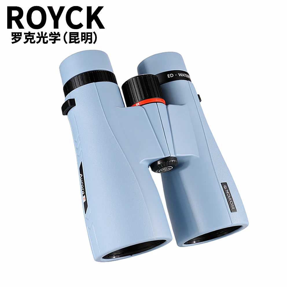 ROYCK定制版蓝色冲氮气广角超清高倍寻蜂放牧旅游成人高清望远镜4