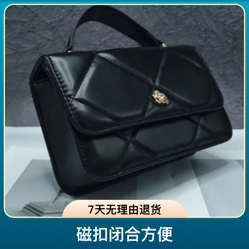 小香风菱格链条潮时尚百搭迷你斜挎包夏